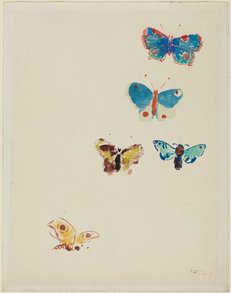 Butterflies watercolor